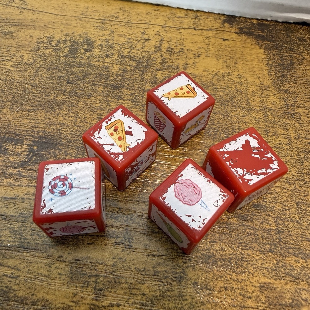 Balloon Lagoon 6 Snack Dice 2004 Replacement Pieces Parts - Picture 4 of 4